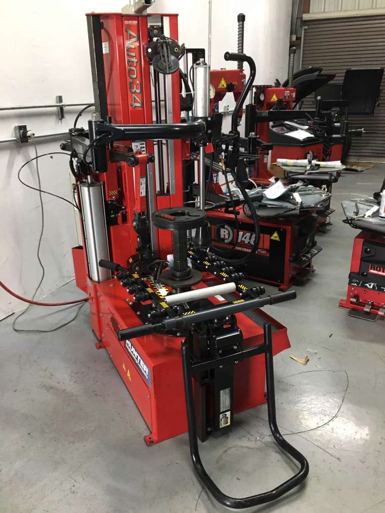 Used Hunter Tire Changer Auto34 Automotive Machine Advisors