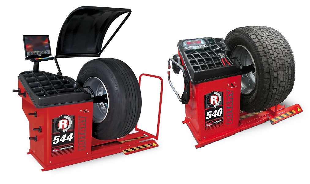 Rotary Wheel Balancers, All in One Car and Heavy Duty Vehicles