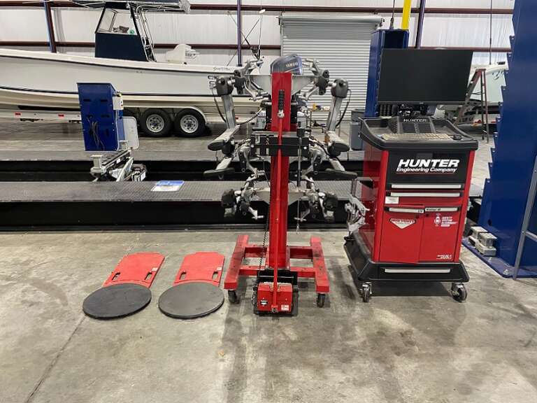 Used Hunter HD Truck Alignment Machine Automotive Machine Advisors