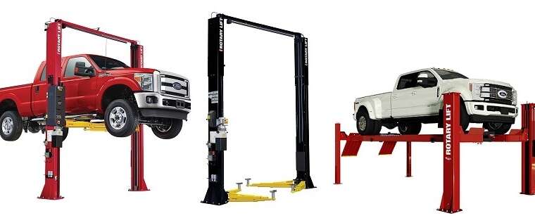 2 Post Car Lift and 4 Post Car Lifts for Auto Shops
